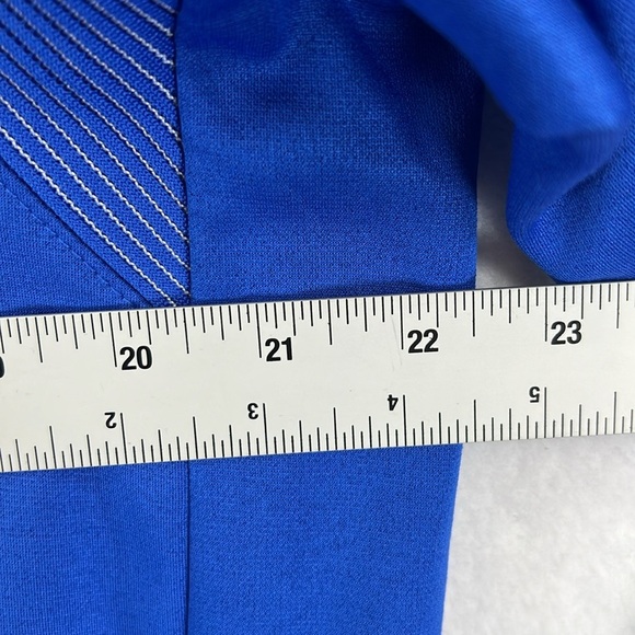 Nike Dri-Fit Men’s Hoodie Sz L Blue Pullover Kangaroo Pocket 100% Polyester EUC - Picture 10 of 11